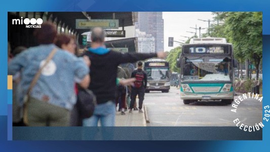 Elecciones 2023: ¿cómo funciona el transporte público?