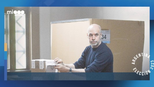 "No es cierto": tras votar, Larreta negó que vaya a ser ministro de Economía de Massa