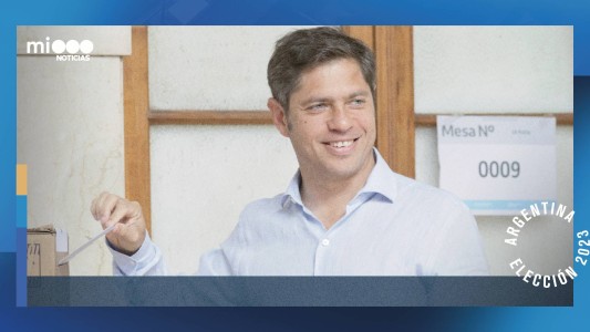 Kicillof: "Hay que votar pensando en el futuro y en los demás también"