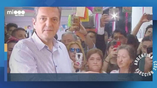 “Es un momento bisagra para nuestro país”, afirmó Massa al emitir su voto