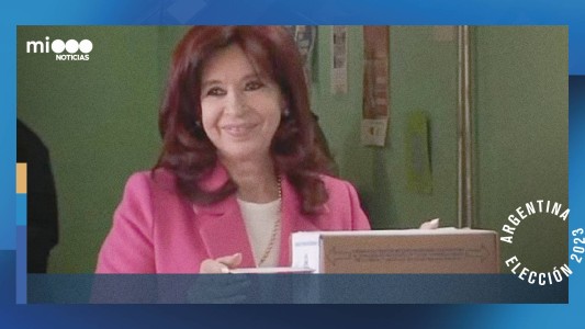 Cristina Kirchner: "Siempre cuando la gente vota y se expresa, vale la pena"