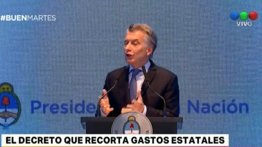 El decreto que recorta gastos estatales