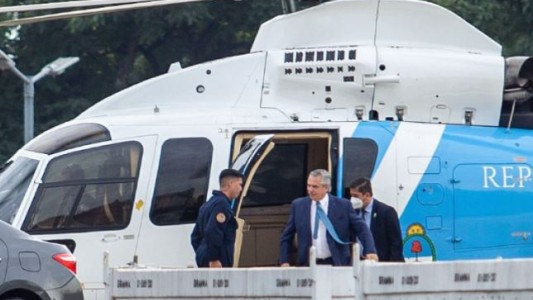 Alberto Fernández: “Apuntaron a mi helicóptero con mira telescópica tras el atentado a Cristina”