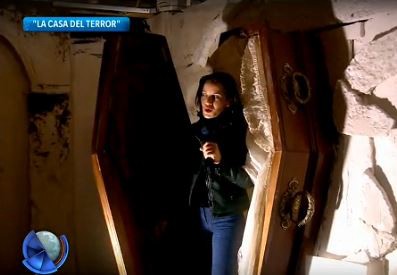 Diversión en la casa del terror
