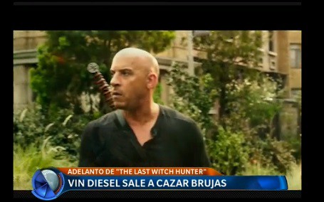 Vin Diesel sale a cazar brujas