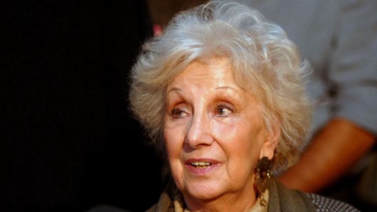 Estela de Carlotto criticó los cambios en las Fuerzas Armadas y convocó a una marcha para el jueves