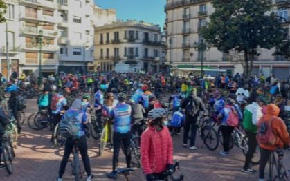 Ciclistas convocan a una movilización por mejores condiciones de seguridad vial en Parque Lezama