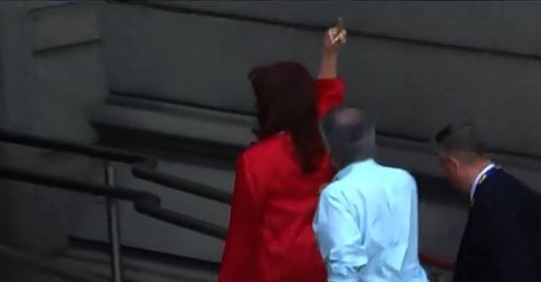 Sin filtro: el polémico gesto de Cristina Kirchner en el Congreso