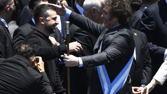 El mensaje de Zelensky tras la asunción de Milei:  "Es un nuevo comienzo para Argentina"