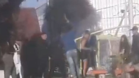 Video: Pelea, tiro y muerte en La Saladita