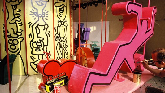 Reabre en Los Ángeles un original parque de diversiones con piezas de Dalí, Basquiat y Haring