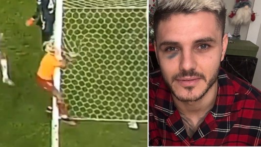 "Manipulan el fútbol": Galatasaray denunció agresión a Icardi y cuestionó al VAR