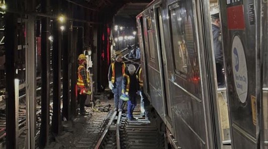 Un choque en el subte de Nueva York deja al menos 24 heridos