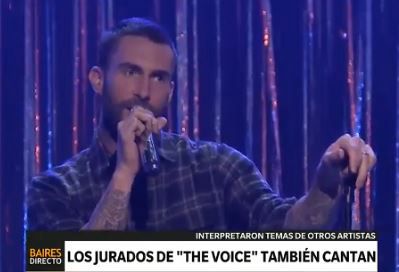 Los jurados de "The Voice" también cantan