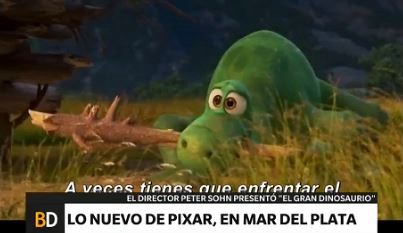 Lo nuevo de Pixar, en Mar del Plata