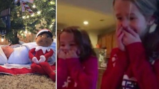 Video polémico: adoptaron un bebé y lo presentaron a la familia dejándolo debajo del arbolito