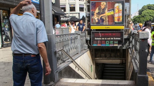 Los subtes pararán a partir de las 19 el próximo miércoles en apoyo al paro nacional de la CGT