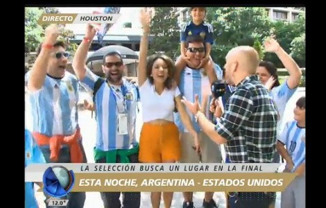 Calor argentino en Estados Unidos: la Selección busca la final