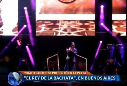 Romeo Santos, en Buenos Aires