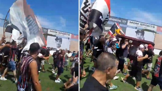 La barra de Chacarita despidió al hincha asesinado en el estadio