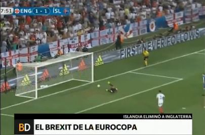 La locura de un relator islandés ante el Brexit de la Eurocopa