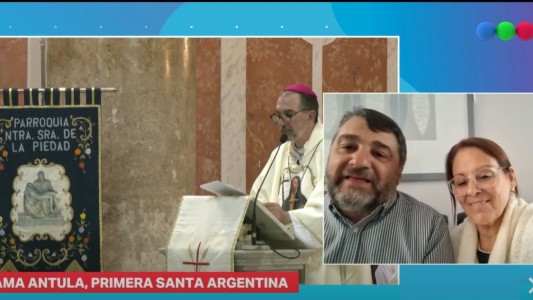 "Me dormí y los médicos decían que era para siempre": habló Claudio, el hombre del milagro de Mama Antula