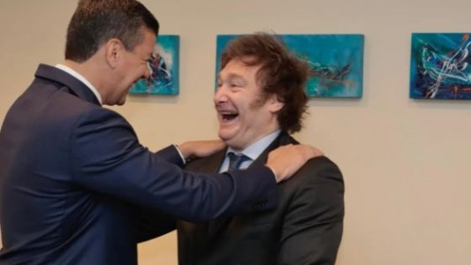 El presidente de Paraguay aconsejó a Milei "construir consenso político" para mejorar la gestión del Gobierno