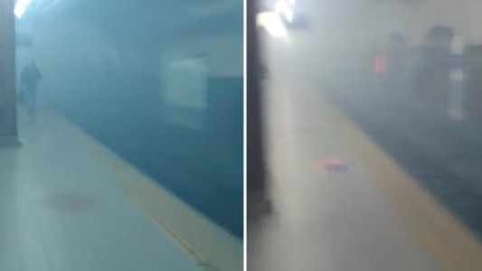 Evacuaron una estación de la línea C del subte por un principio de incendio