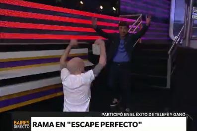 Rama participó en "Escape Perfecto"