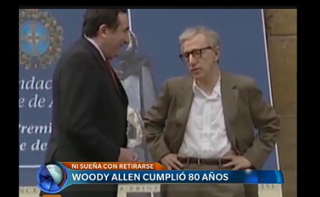Woody Allen cumplió 80 años y no piensa en retirarse