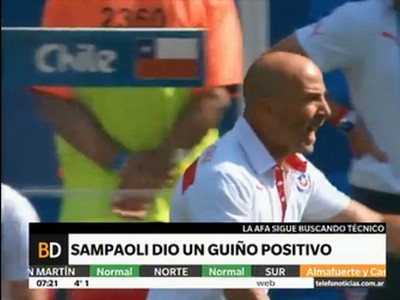 Ofensiva para convencer a Sampaoli