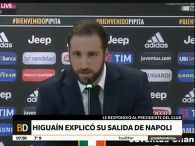 Las razones del Pipita Higuaín para dejar el Napoles