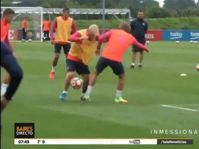 Messi de pretemporada con lujos y ganas