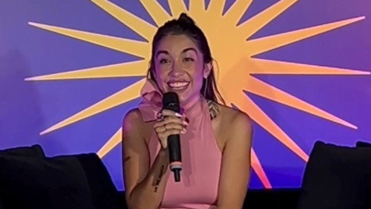 María Becerra rumbo a River: "Va a valer la pena todo lo que invirtieron en esta entrada"