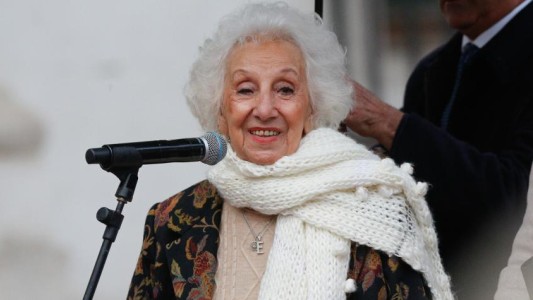 De Carlotto: "Las provocaciones de Milei y Villarruel violan todos los pactos internacionales"