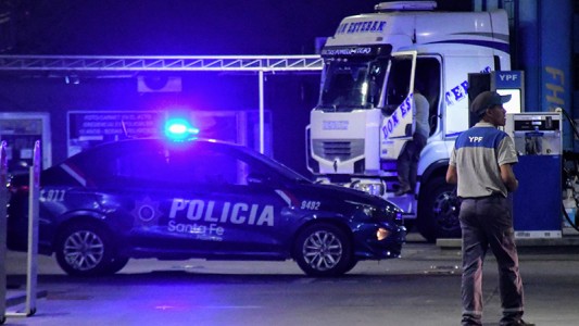 Insólita amenaza en una estación de servicio de Rosario: usaron un parlante
