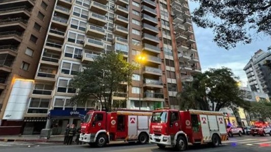 Murió el joven que estaba internado tras saltar del piso 12 de un edificio que se incendiaba en Córdoba