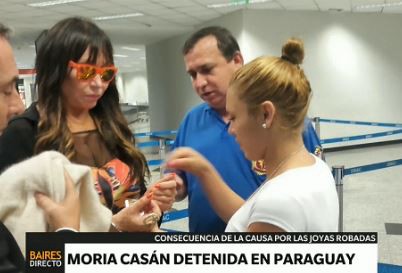 Moria Casán viajó a Paraguay y quedó detenida