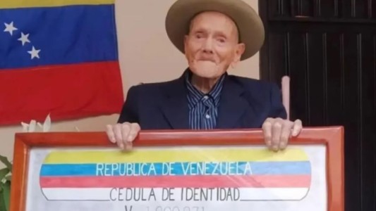 Falleció en Venezuela "el hombre más longevo del mundo": 11 hijos, 41 nietos, 18 bisnietos y 12 tataranietos