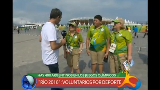 Río 2016: voluntarios del deporte