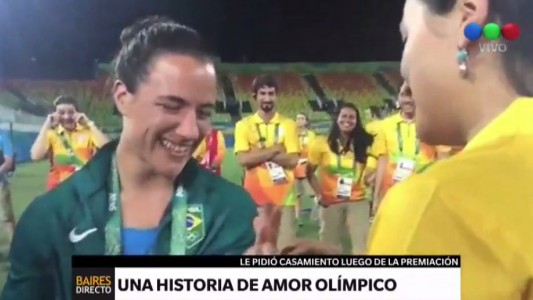 La propuesta de matrimonio más romántica de los Juegos Olímpicos