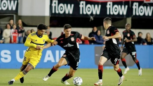 Estudiantes venció 1-0 a Boca y lo sacó de la zona de clasificación a los cuartos de la Copa de la Liga
