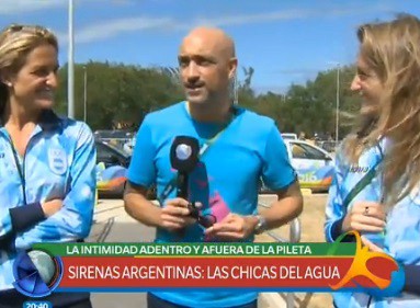 Sirenas argentinas: las mellizas del nado sincronizado