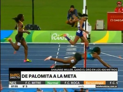 La "palomita" que sirvió para la medalla de oro