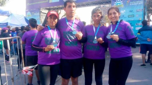 Es ciego y participará de una maratón 10K en Mendoza
