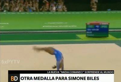 #Río2016 Simone Biles sumó su quinta medalla