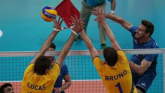 Río 2016: Argentina en Voley no pudo con Brasil