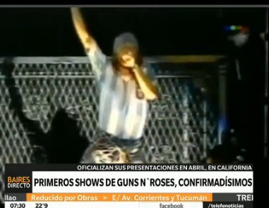 Confirman el regreso de los Guns N' Roses