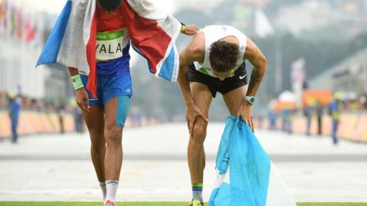 Río 2016: el calvario que sufrió un maratonista argentino en el tramo final de la prueba