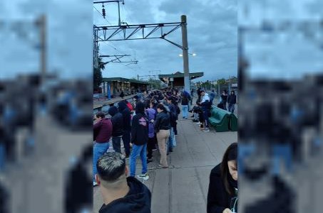 Caos y demoras en el tren Roca por obras